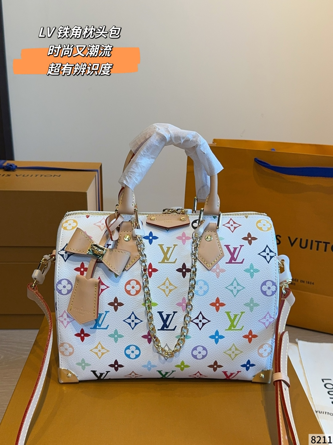 Louis Vuitton LV Speedy Handbag Canvas